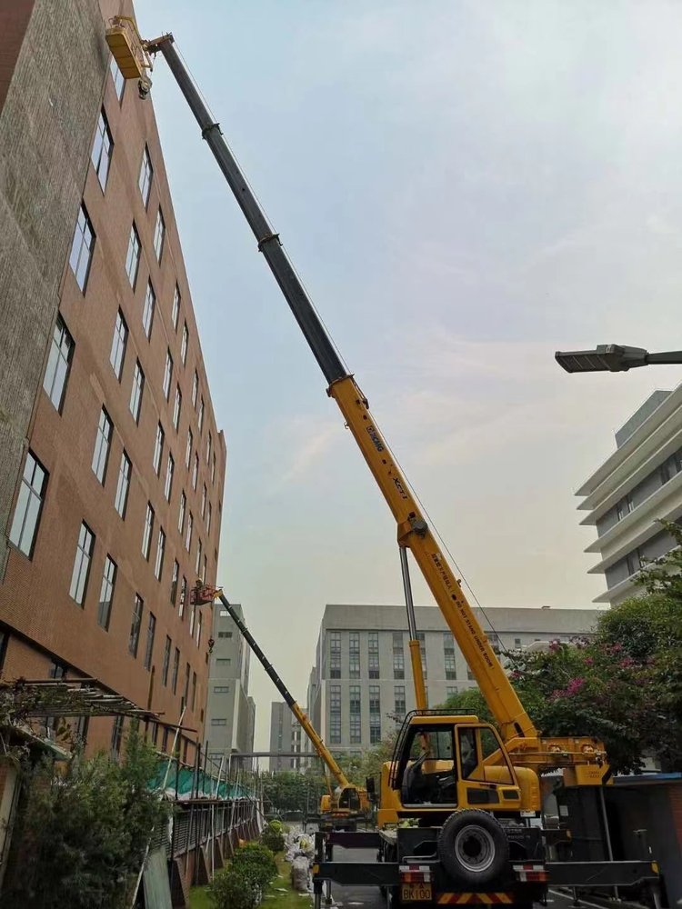 蓝山厂房搬迁全流程：吊车出租+人工协调更佳方案